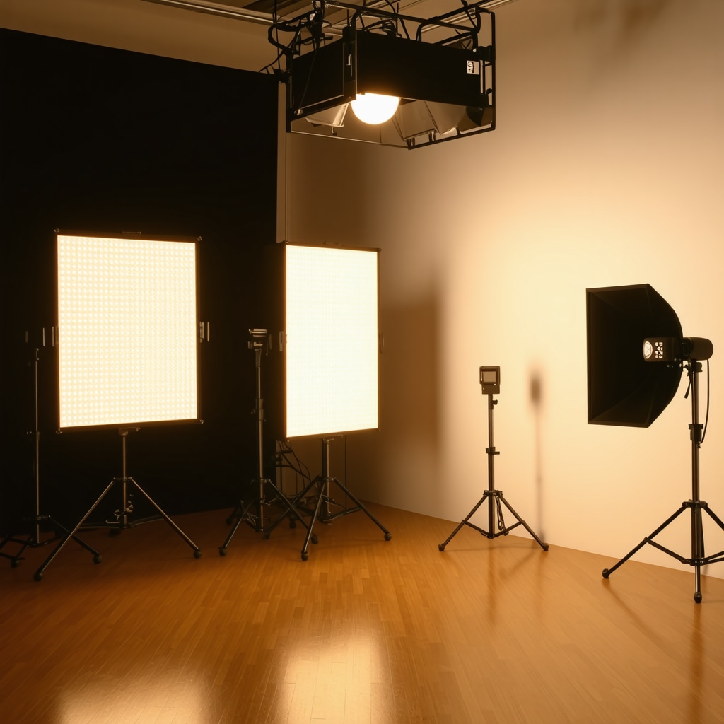 Advanced LED lighting featuring multispectral phosphors and smart app control for high CRI in studio