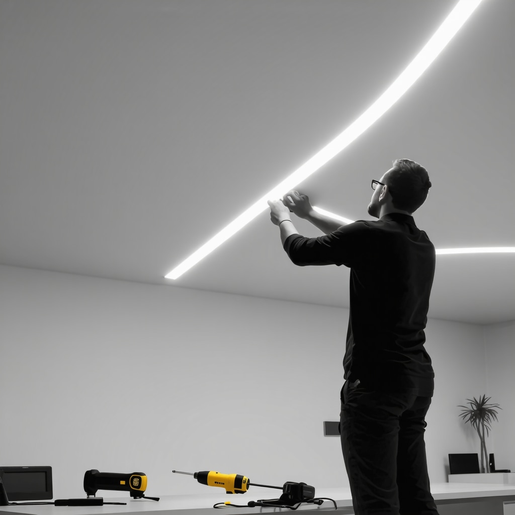 Postavljanje LED trake u domu: Korak za korakom vodič