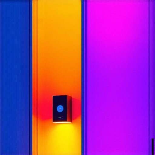 Advanced outdoor lighting with sensors and connectivity in a residential area