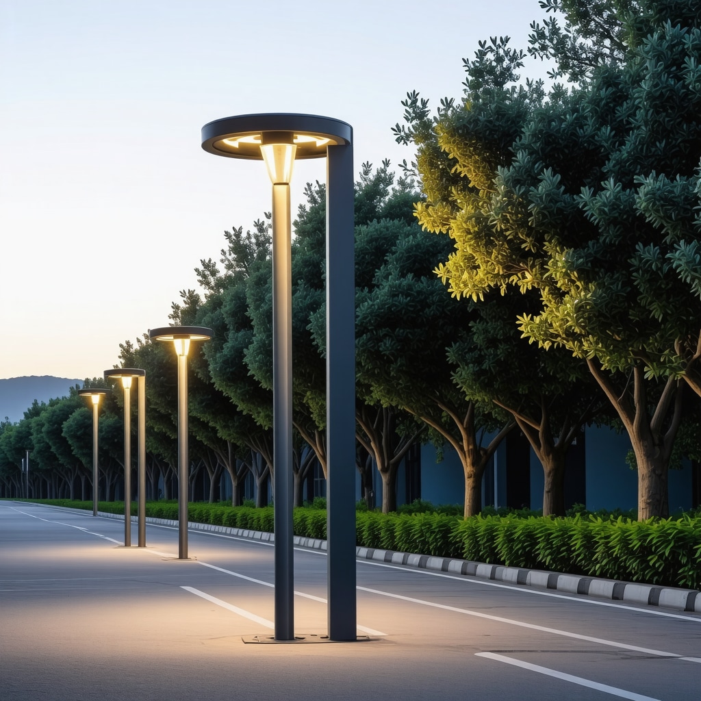High-tech outdoor lighting system with nanomaterials and IoT sensors for enhanced IP protection