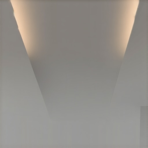 Modern Ugradbene LED svjetiljke za dom Close-up of contemporary recessed LED lights installed in a ceiling