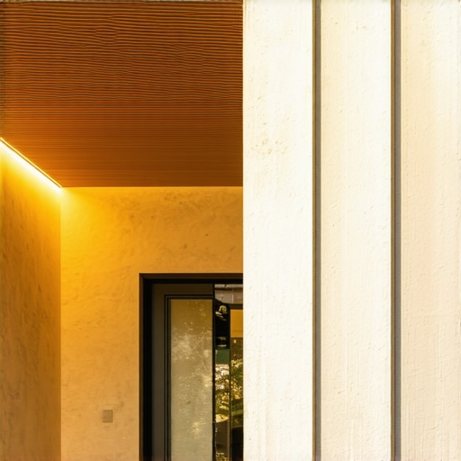Modern smart home lighting system Smart home with automated LED lighting and control app