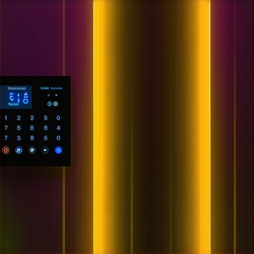Interior of a modern smart home demonstrating DALI lighting system with automation controls.