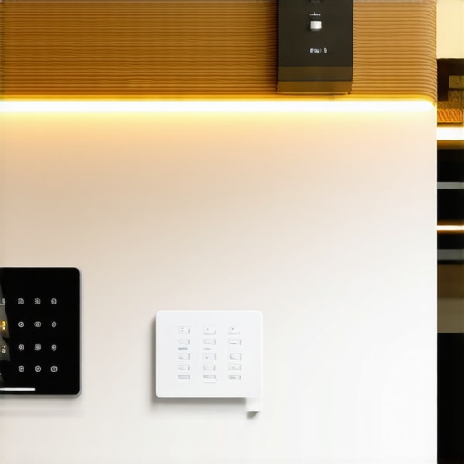 Modern smart home lighting with LED and IoT control