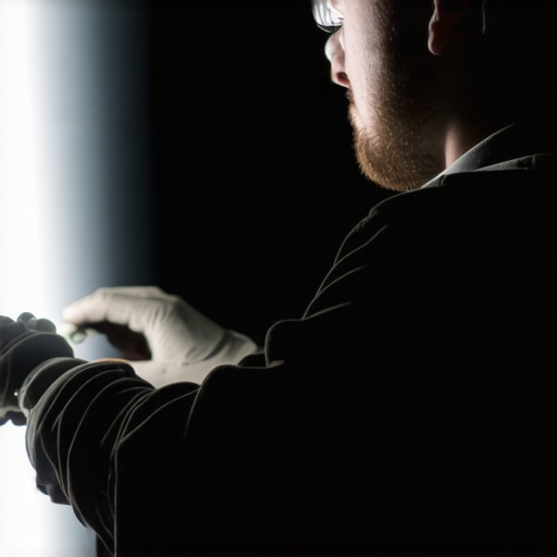 Advanced LED lighting installation safety Electrician installing LED lighting with safety gear in modern home interior