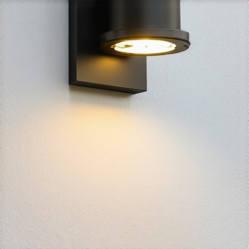 High IP Outdoor Wall Light Durable outdoor wall light with high IP rating installed in a garden