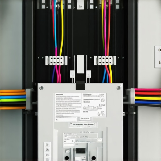 Modern LED Transformer Installation Close-up of a safe and efficient LED transformer in a home setting