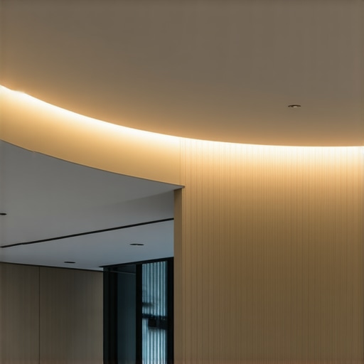 Advanced LED smart lighting system Futuristic home lighting with smart controls and automation features