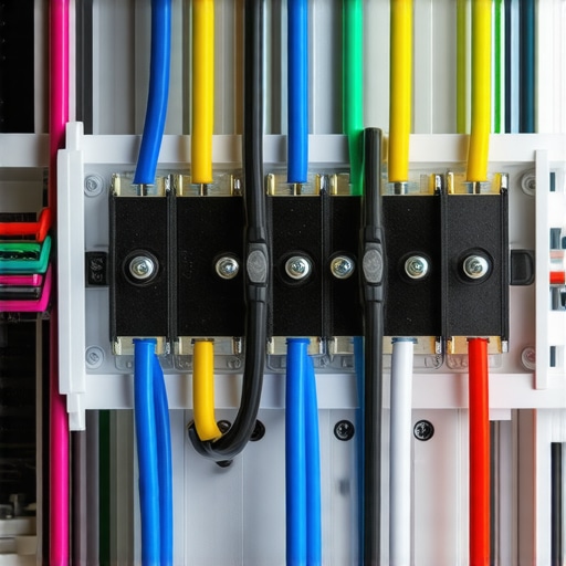 Professional LED Transformer Installation Close-up of a certified LED transformer with proper wiring and safety measures