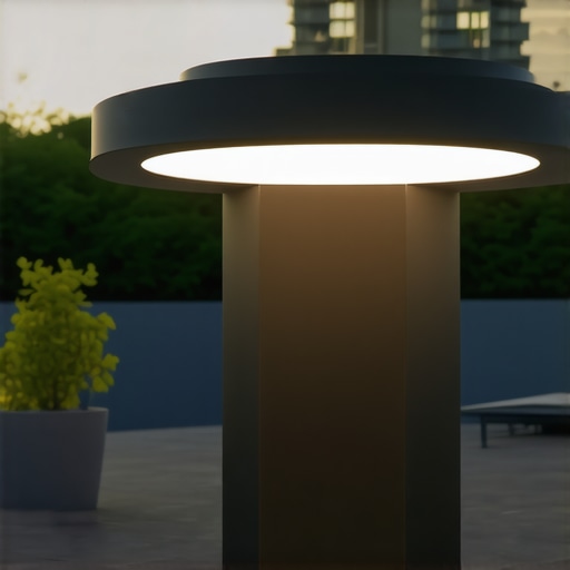 Stylish outdoor lighting with high IP protection Modern outdoor lighting fixtures with high IP ratings in garden