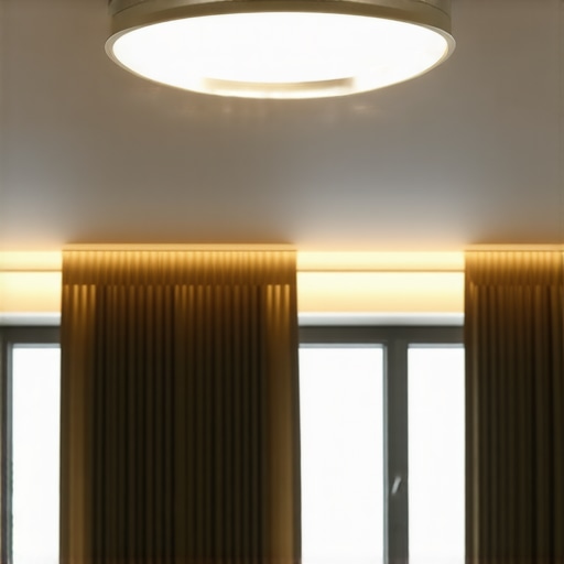 Eglo Carlton Modern LED Light Elegant modern LED ceiling light in a stylish living room