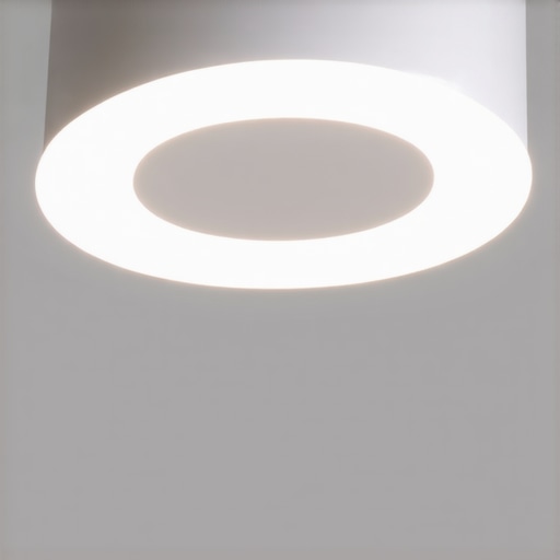 Eglo LED plafonjera 24W Eglo okrugla LED plafonjera od 24W za moderan interijer