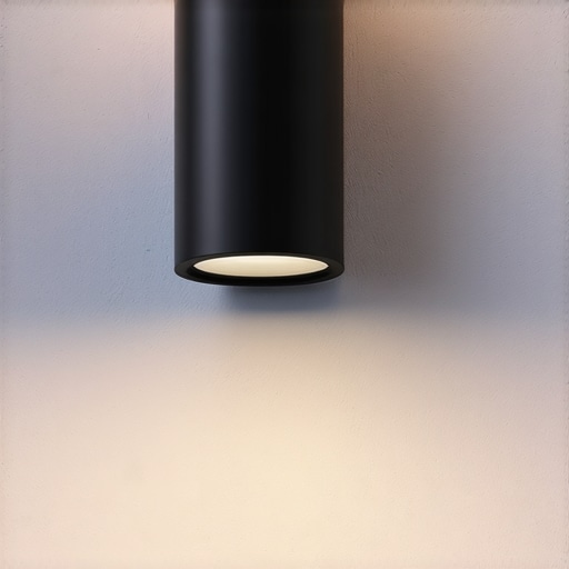 Eglo Townshend outdoor wall light in garden