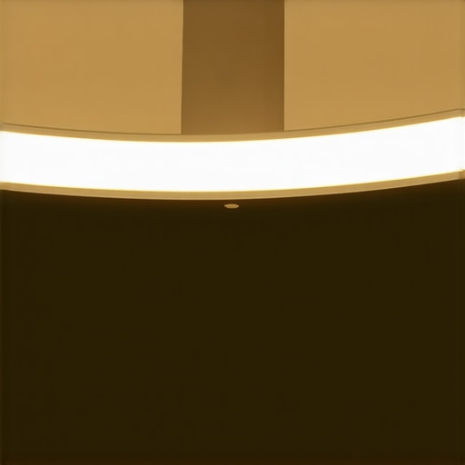 Elegant LED plafonjera za dnevni boravak Slikovni prikaz moderne LED plafonjere u dnevnoj sobi