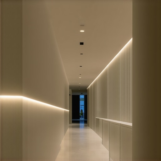 Elegant LED rasvjeta za dom i ured LED rasvjeta u modernom interijeru