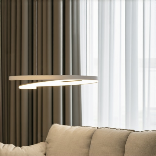 Elegant LED visilica za dom Modern LED visilica u dnevnoj sobi
