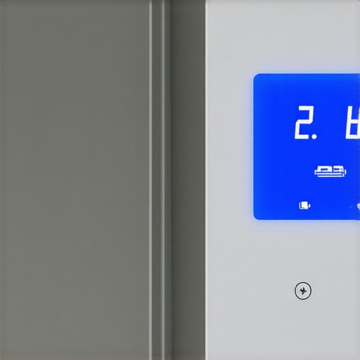 Modern setup of electrical installation with LED profiles and smart controls