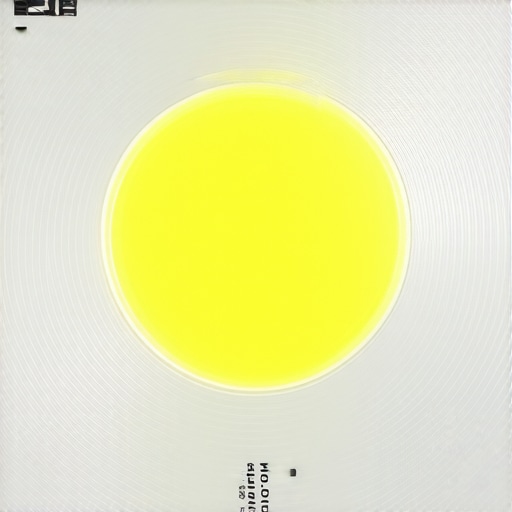 Close-up of a durable LED reflector showing materials and construction quality.