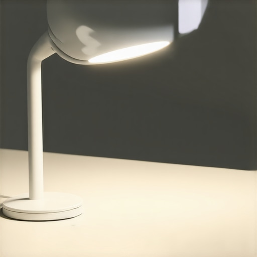Jysk Sigvard Kompaktna Stolna Lampa A sleek, modern LED table lamp ideal for home use.