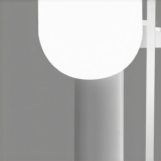 LED podna lampa za dnevnu sobu Moderna LED podna lampa u dnevnoj sobi sa minimalističkim dizajnom