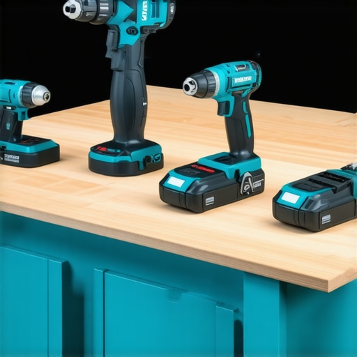 Makita XUC01Z Electric Installation Set Makita XUC01Z cordless electric installation tools on workbench