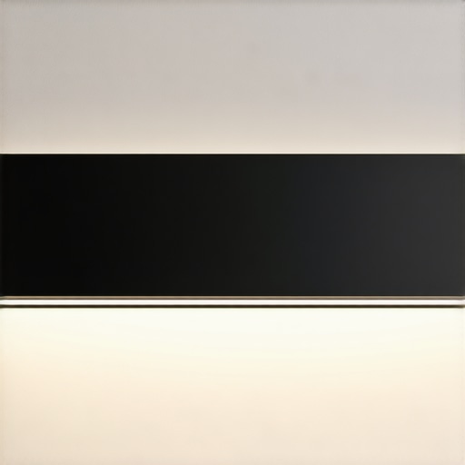 Sleek modern LED wall light for indoor and outdoor spaces.