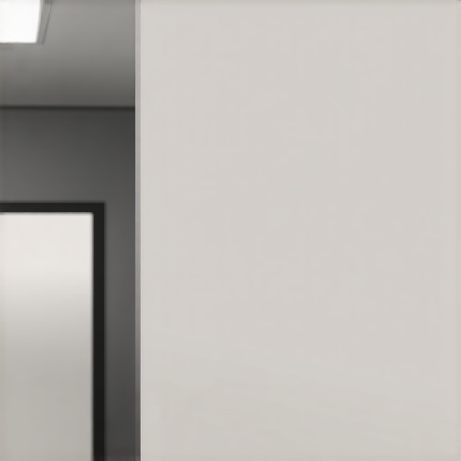 Modern Office with Yeelight LED Panel Yeelight Smart LED Panel in a sleek office environment.