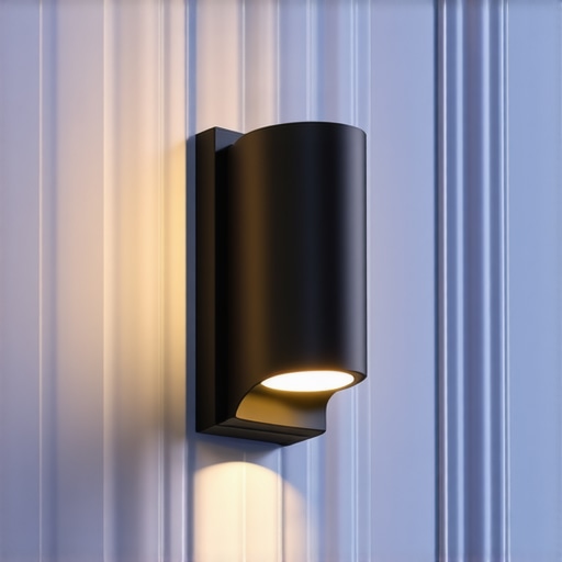 Philips Hue Outdoor Sensor Wall Light Modern outdoor wall light with motion sensor at dusk