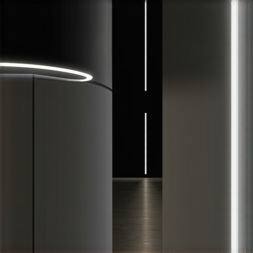 Philips Hue Play smart lighting setup in modern living room