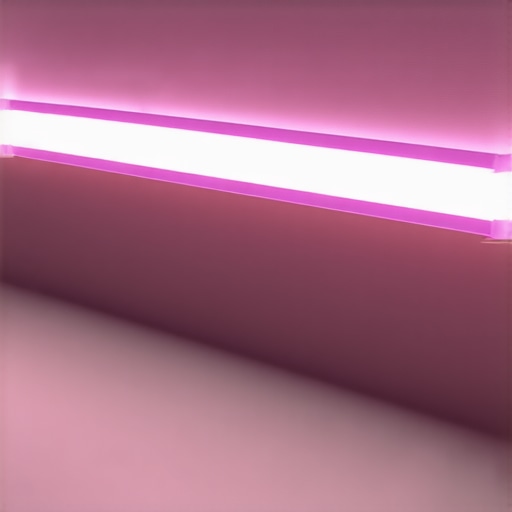 Modern living room with Philips Hue Play ambient lighting