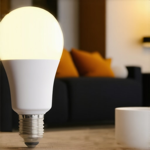 Philips Hue White Ambiance E27 u modernom domu Pametna Philips Hue sijalica u modernom dnevnom boravku