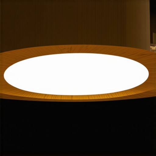 Prirodna LED rasvjeta od drveta u modernom prostoru LED rasvjeta od prirodnog drveta u toplom modernom dnevnom boravku