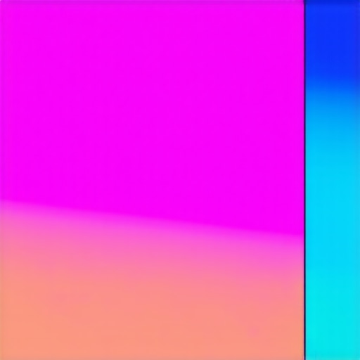 Modern LED panel with customizable lighting in a stylish room